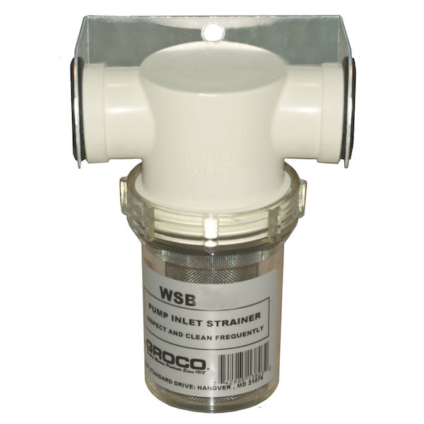 3/4" Fresh Water Strainer w/#304 SS Basket
